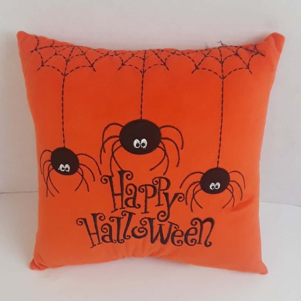 Happy Halloween Throw Pillow